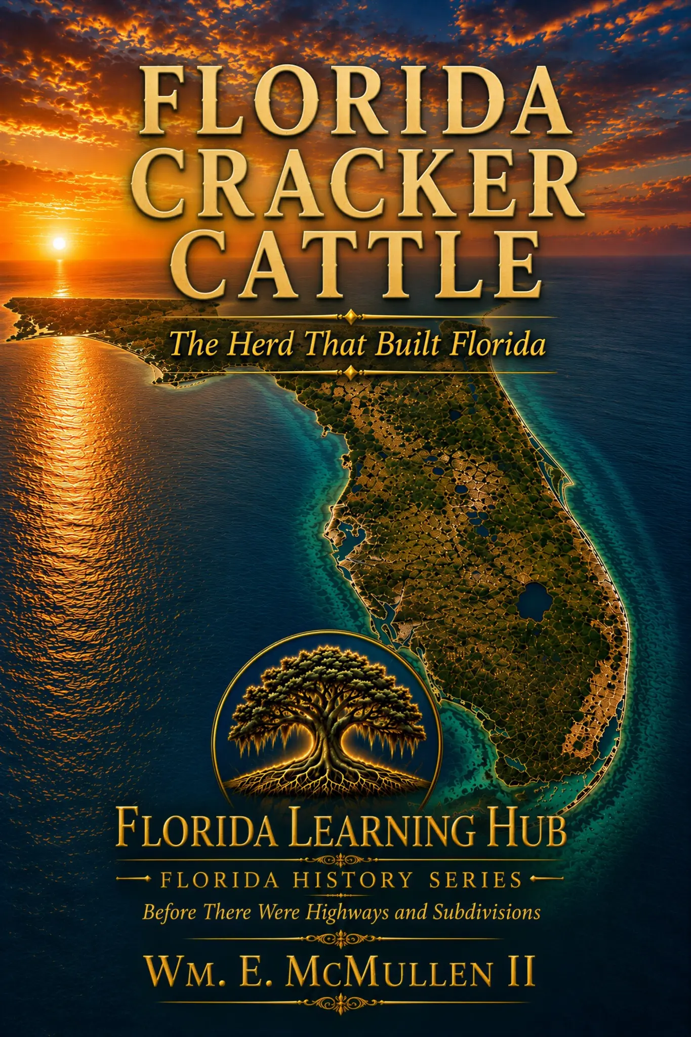 Cover of Florida Cracker Cattle: The Herd That Built Florida by Wm. E. McMullen II