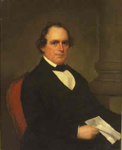 Nineteenth-century oil portrait of Richard Keith Call