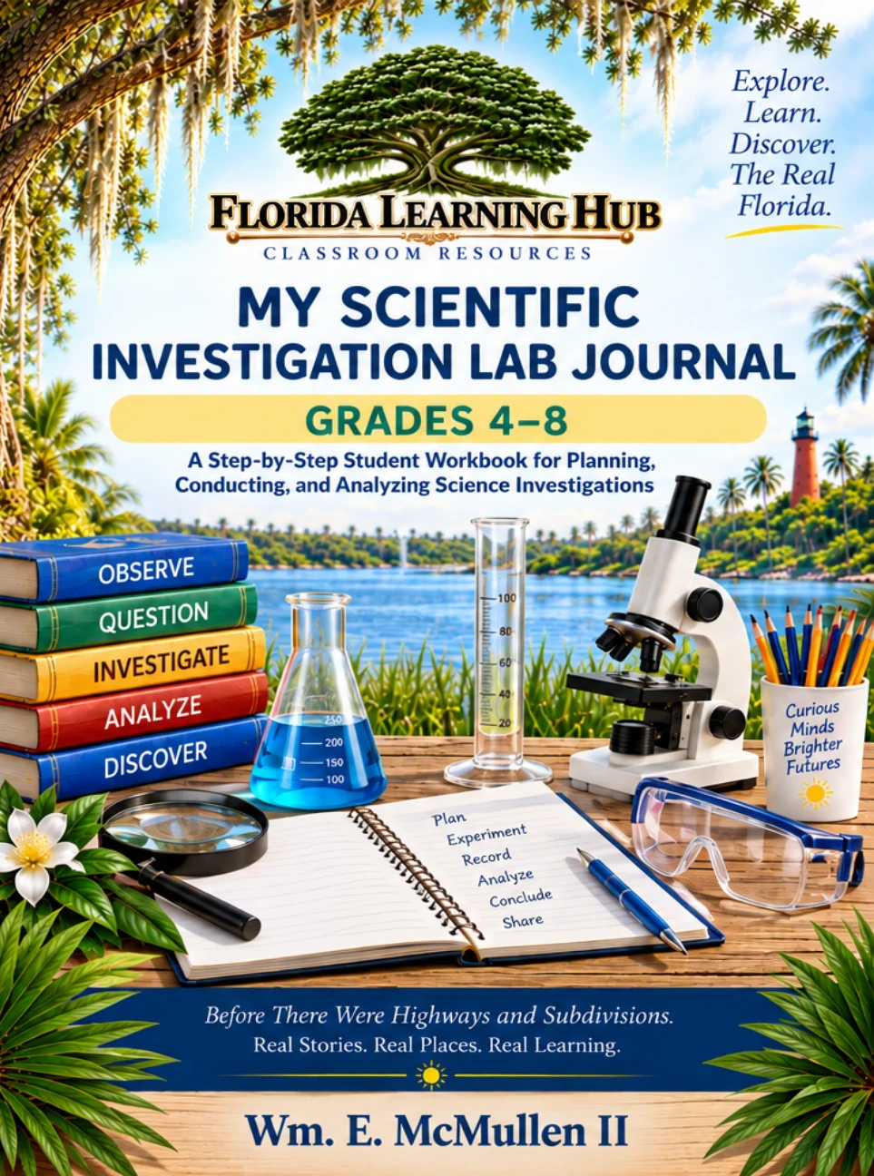 Cover of My Scientific Investigation Lab Journal — Grades 4–8